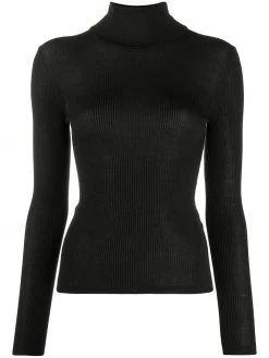 Saint Laurent fitted rollneck jumper