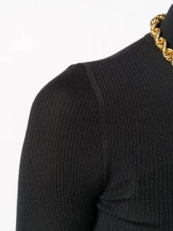 Saint Laurent fitted rollneck jumper