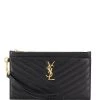 Saint Laurent monogram chain quilted clutch