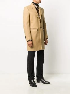 Saint Laurent tailored single-breasted coat