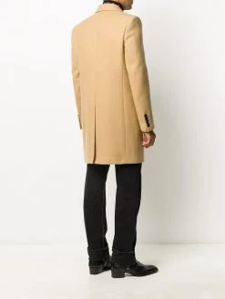 Saint Laurent tailored single-breasted coat