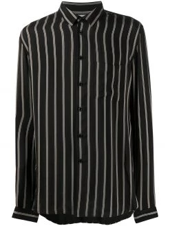 Saint Laurent silk pinstripe shirt