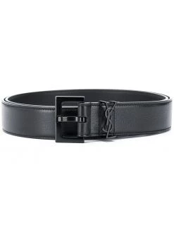 Saint Laurent monogram buckle belt