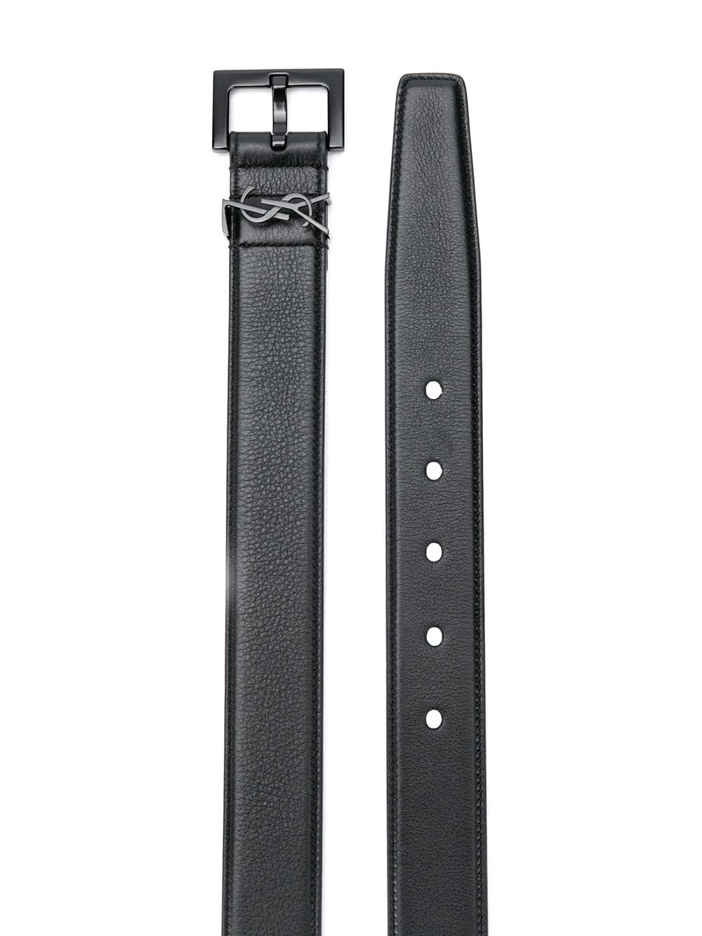 Saint Laurent monogram buckle belt
