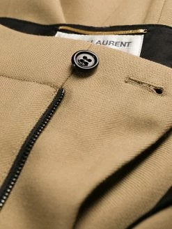 Saint Laurent cropped high-waisted trousers