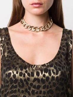 Saint Laurent chunky chain-link necklace