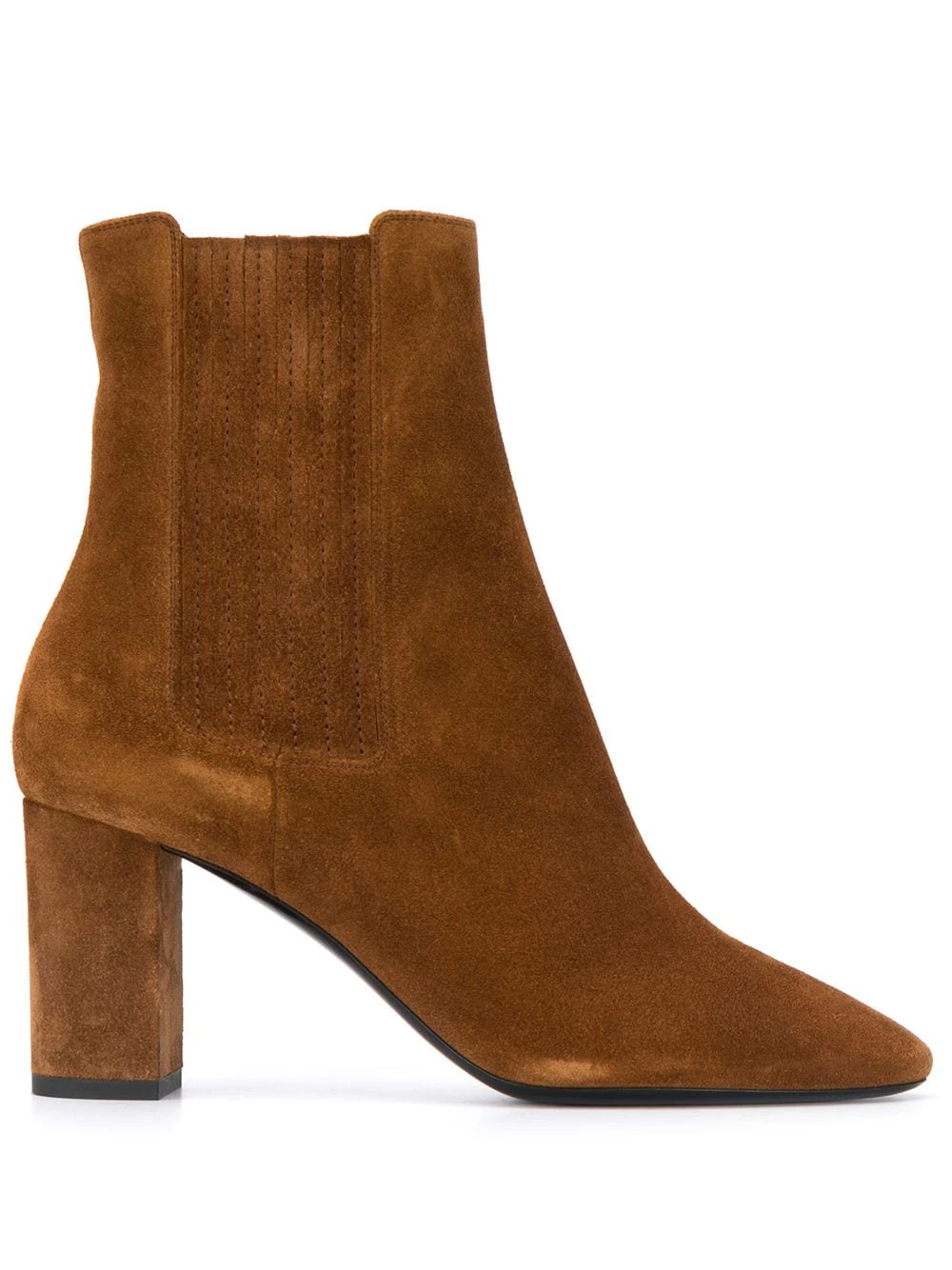 Saint Laurent almond toe ankle boots