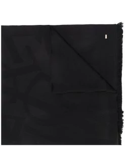 Saint Laurent Monogram wool scarf