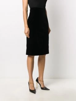 Saint Laurent high-rise pencil skirt