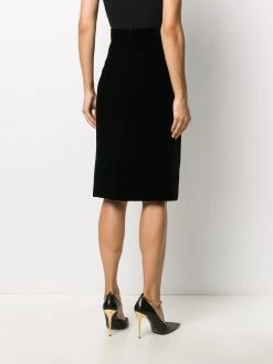 Saint Laurent high-rise pencil skirt