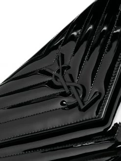 Saint Laurent monogram quilted wallet-on-chain