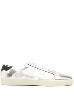 Saint Laurent star-patch low-top sneakers