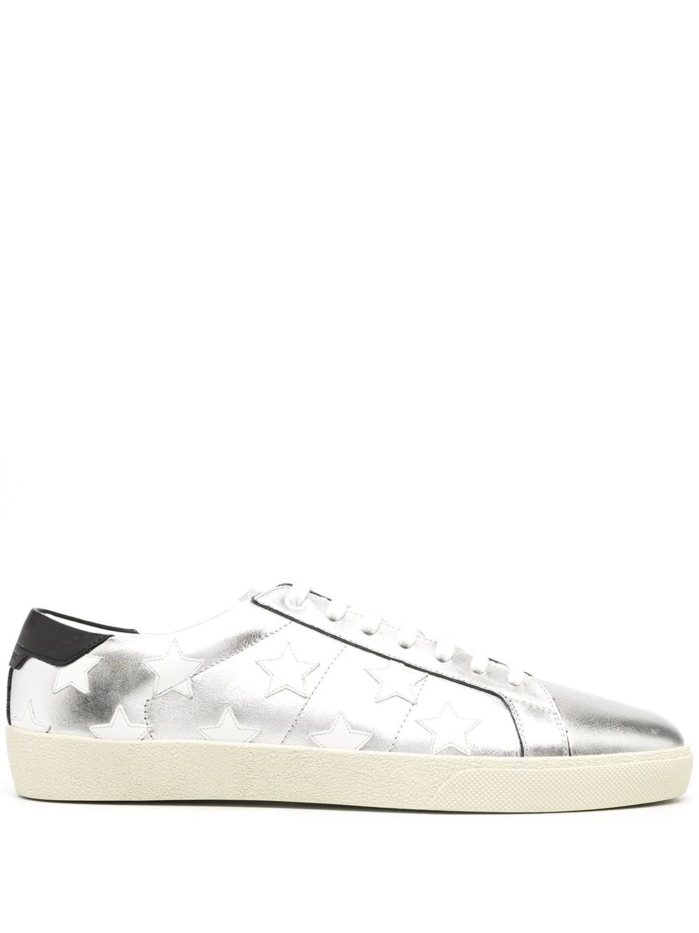 Saint Laurent star-patch low-top sneakers