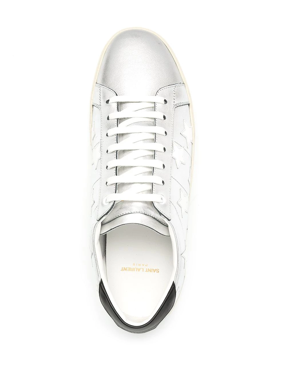Saint Laurent star-patch low-top sneakers