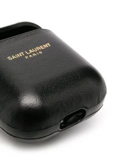Saint Laurent logo airpods case
