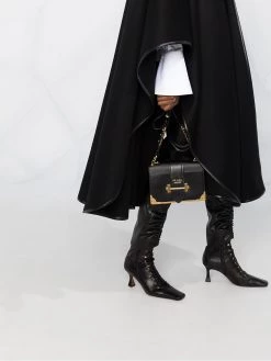 Saint Laurent oversized poncho cape coat