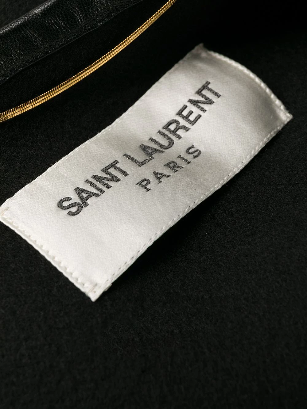 Saint Laurent oversized poncho cape coat