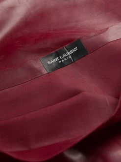 Saint Laurent high-waisted glossy leggings