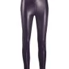 Saint Laurent high-waisted latex leggings