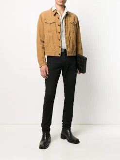 Saint Laurent striped fitted shirt