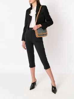 Saint Laurent Solferino denim shoulder bag