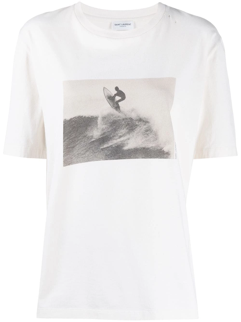 Saint Laurent graphic-print T-shirt