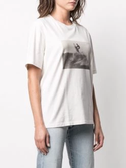 Saint Laurent graphic-print T-shirt