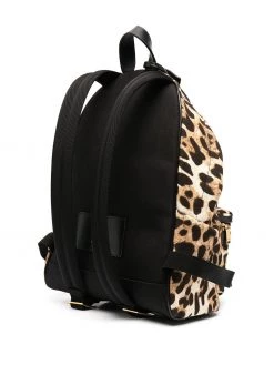 Saint Laurent leopard-print backpack