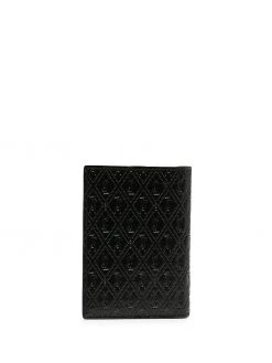 Saint Laurent perforated leather cardholder
