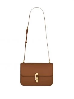 Saint Laurent debossed-logo crossbody bag