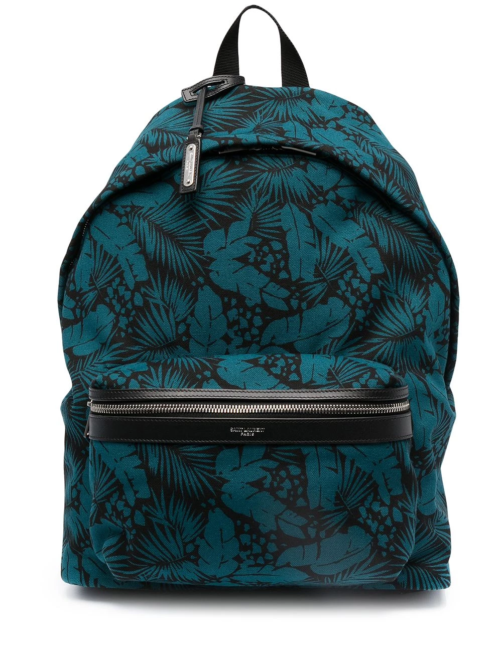 Saint Laurent City Tropical-print backpack