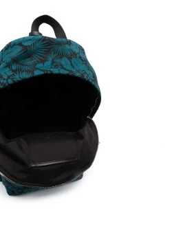 Saint Laurent City Tropical-print backpack