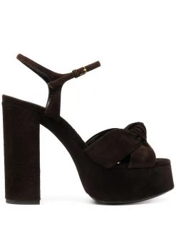 Saint Laurent Bianca block-heel sandals