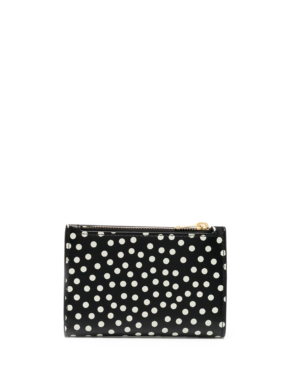 Saint Laurent polka dot logo wallet