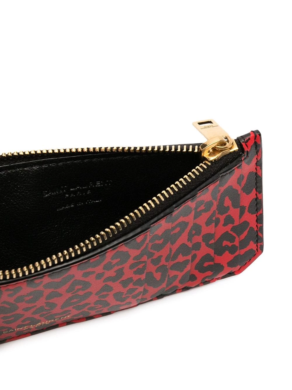 Saint Laurent leopard-print purse