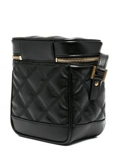 Saint Laurent quilted vanity bag