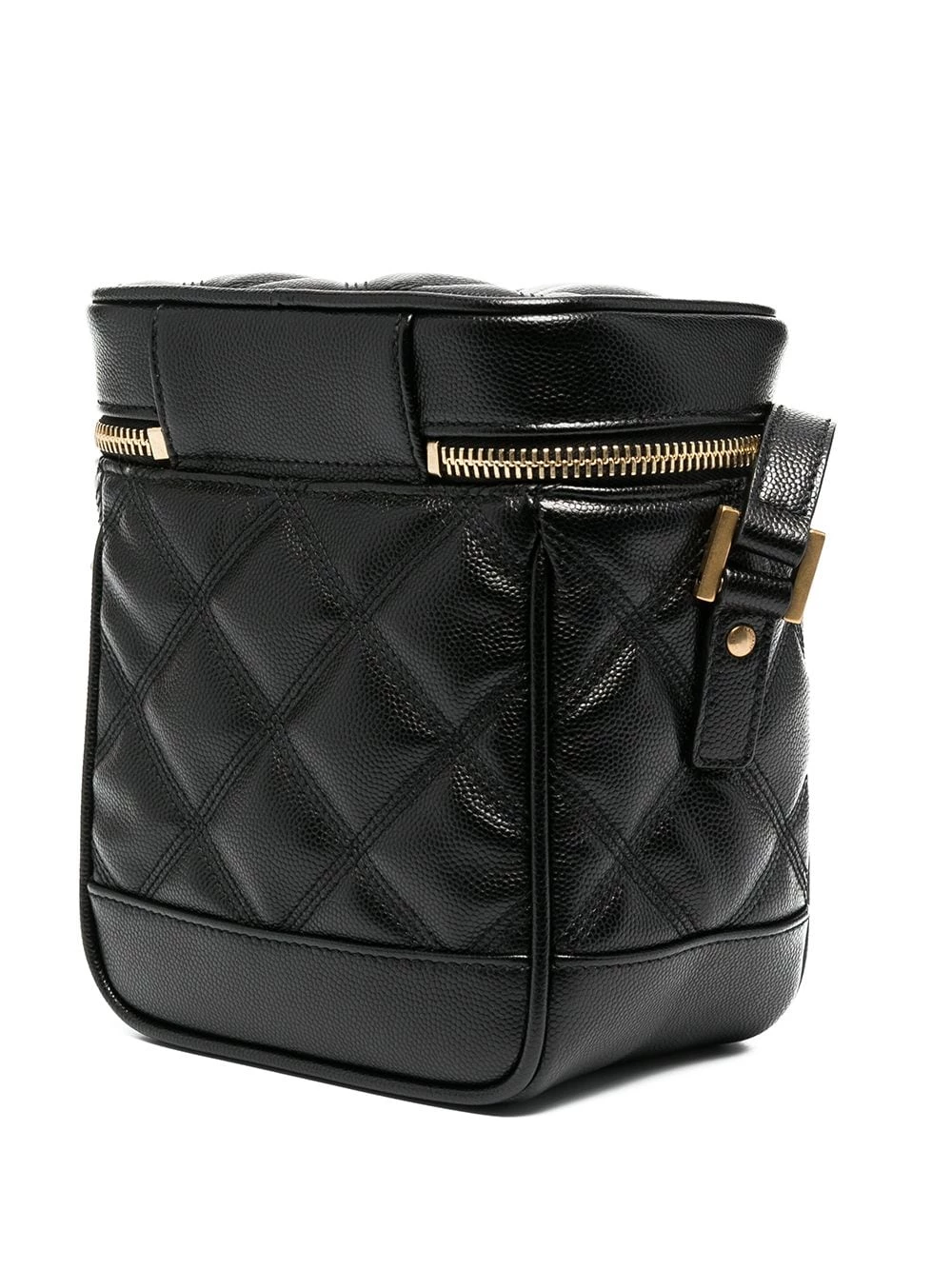 Saint Laurent quilted vanity bag