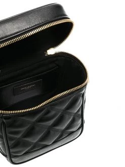 Saint Laurent quilted vanity bag