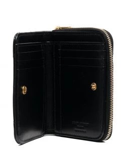 Saint Laurent zip leather wallet