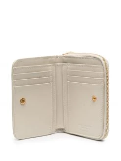 Saint Laurent matelassé compact wallet