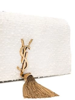 Saint Laurent bouclé shoulder bag