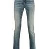 Saint Laurent whiskering-effect skinny jeans