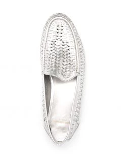 Saint Laurent interwoven low-heel loafers