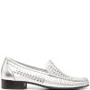 Saint Laurent interwoven low-heel loafers