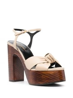 Saint Laurent Bianca 85 knotted sandals