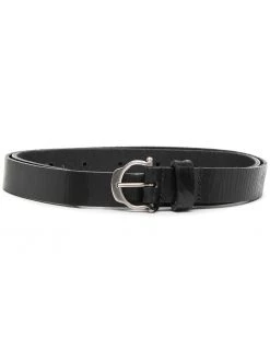 Saint Laurent round-buckle belt