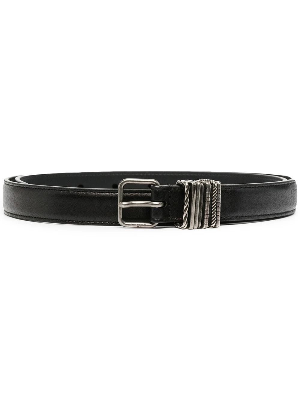 Saint Laurent leather buckle belt