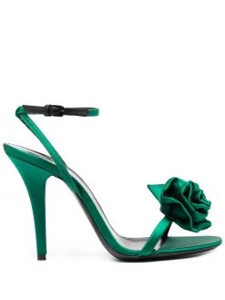 Saint Laurent floral-detail sandals