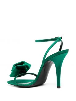 Saint Laurent floral-detail sandals