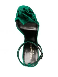 Saint Laurent floral-detail sandals